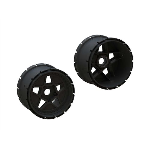#ARA510123 - Armma MT Wheel 4.9in 24mm Hex (1pr)