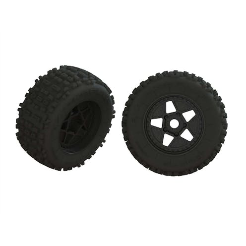#ARA550064 - Armma dBoots BACKFLIP 8S Tyre Set Glued (1pr)