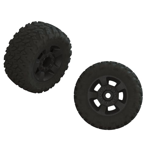#ARA550109 - Armma dBoots RAGNAROK Pre-mounted Tire Set (2)