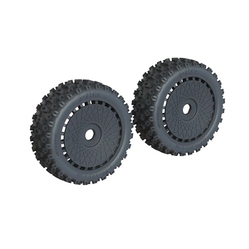 #ARA550118 - Armma dBoots '2-HO' Tire Set Glued