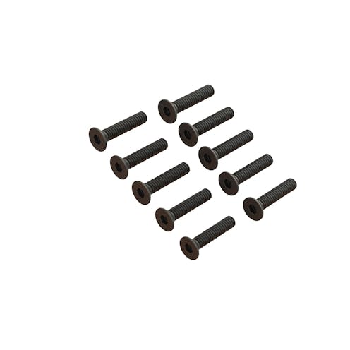 #ARA702009 - Armma Flat Head Screw M2x10mm (10pcs)