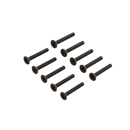 #ARA702018 - Armma Flat Head Screw M1.6x12mm (10pcs)