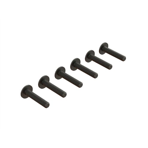 #ARA727420 - Armma Flanged Button Head Screw M4x20mm (6)