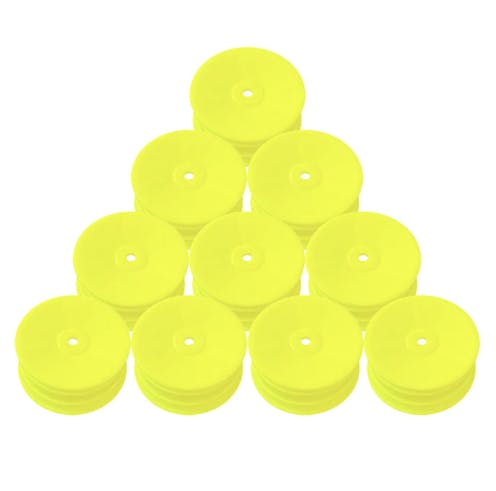 #ABM40008-Y - ABM - 1:10 BUGGY WHEEL - FRONT - 4WD - 10PCS - YELLOW
