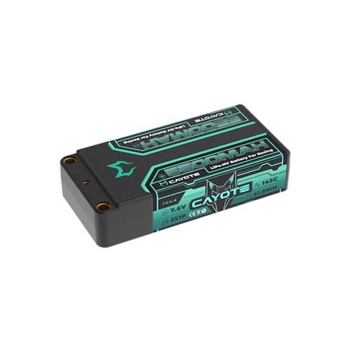 #CA552S145 - CAYOTE LIPO 5500MAH HV SHORTY 7.6V 22.2MM 203G