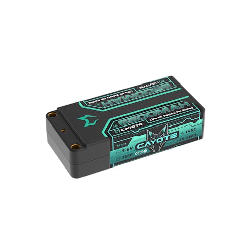 #CA652S145 - CAYOTE LIPO 6500MAH HV SHORTY 7.6V 24.8MM 228G