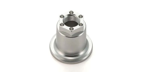 #K.EFW007S-02 - Ball Diff. Hub (R) 6mm Silver Kyosho Plazma MK3 - Fantom EP