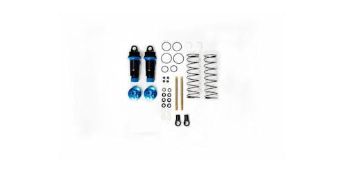 #KOS04351-1BR - Koswork Rear Shock set Big Bore 12mm 1:10 Buggy (2) - Blue