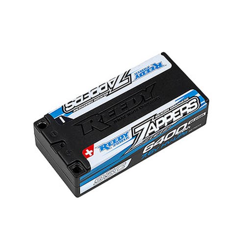 #AS27603 - REEDY ZAPPERS 'SG6' 6400MAH 95C 7.6V SHORTY LIPO BATTERY