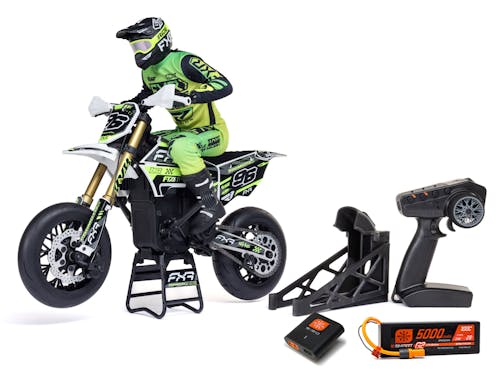 #LOS-2310 - LOSI 1/4 Promoto-SM FXR Supermoto Motorcycle RTR (Batt & Charger)