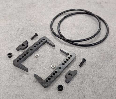 #W3101 - Willspeed - Yokomo YZ2 Carbon O Ring Battery Mount