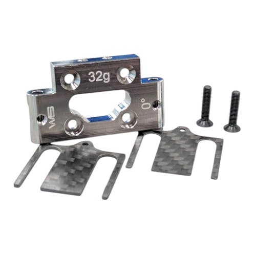 #W3104 - Willspeed - XB2 - Xray XB2 316 Stainless Steel 0° Front Bulkhead - ARC