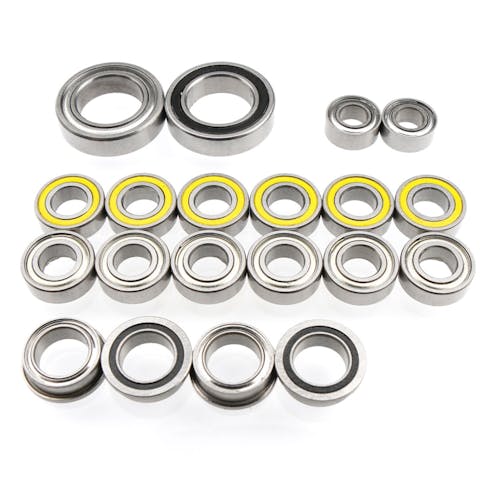 #RDRP3027-2 - Revolution Design Ultra Bearing Set Team Associated RC10 Team (RC10T | 3-Gear Stealth Gearbox | 20pcs)