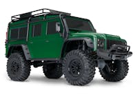 #TRX82256-4-GRN - TRAXXAS TRX-4 LAND ROVER DEFENDER - CLIPLESS - GREEN