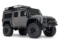 #TRX82256-4-SLVR - TRAXXAS TRX-4 LAND ROVER DEFENDER - CLIPLESS - SILVER