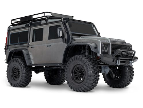 #TRX82256-4-SLVR - TRAXXAS TRX-4 LAND ROVER DEFENDER - CLIPLESS - SILVER