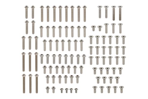 #RP-118 - Racing Performer High Precision Cutting Titanium 3mm screw set for SO3.0