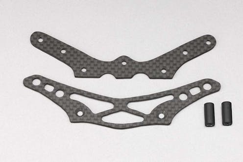 #Y2-001GBA - Yokomo Graphite bumper/bumper brace for YD-2 series
