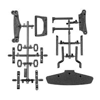 #AS72205 - TEAM ASSOCIATED DC10 ARM MOUNTS, BODY/BUMPER MOUNTS