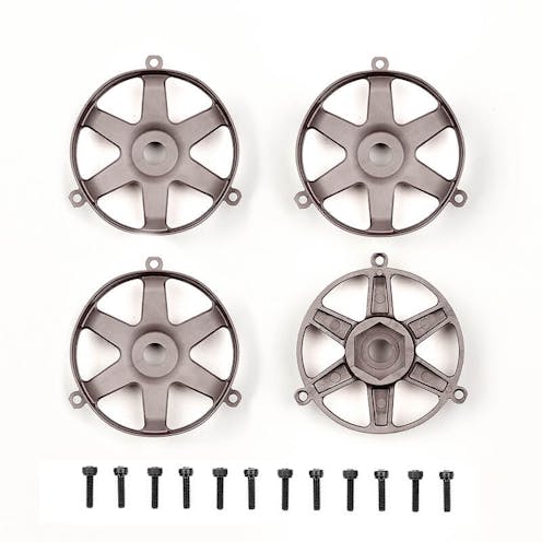 #AS72249 - TEAM ASSOCIATED DC10 FT ADJ. WHEEL FACE PLATE, BRONZE (4)