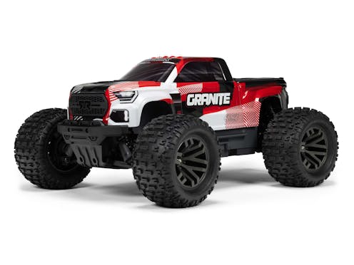 #ARA4302V4T2 - ARRMA 1/10 GRANITE 223S DSC 4X4 RTR MONSTER TRUCK - RED
