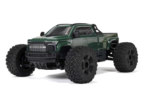 #ARA4312V4T2 - ARRMA 1/10 BIG ROCK 223S DSC 4X4 RTR BRUSHLESS MONSTER TRUCK - GREEN