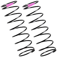 #1U-10527 - X-Gear 13mm Buggy Rear Springs - Pink - 3X Hard - 9.00T (pr)