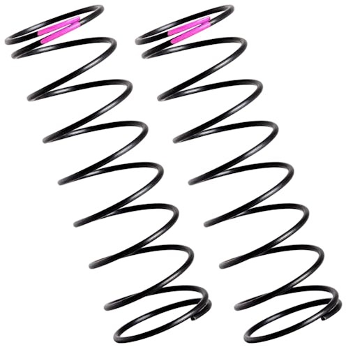 #1U-10527 - X-Gear 13mm Buggy Rear Springs - Pink - 3X Hard - 9.00T (pr)