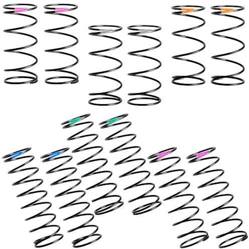 #1U-10530 - X-Gear 13mm Buggy Firm Springs - Pro Pack front and rear set (6 prs)