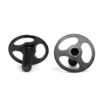 #AV1067-B - AVID Triad Titanium mini machined wing screws - black