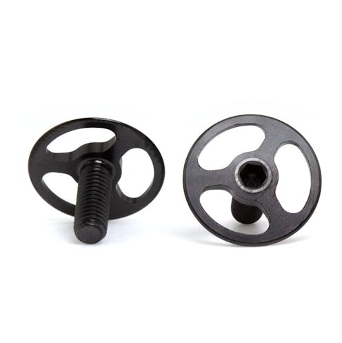 #AV1067-B - AVID Triad Titanium mini machined wing screws - black