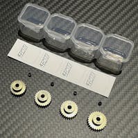 #P-TZ482528 - ZOMBIE Hard-anodised Aluminium Pinion Gear 48DP 25-28T - 7075 grade