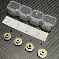 #P-TZ482932 - ZOMBIE Hard-anodised Aluminium Pinion Gear 48DP 29-32T - 7075 grade