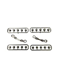 #XR363300 - XRAY ALU REAR SUSPENSION HOLDERS - EXTRA HIGH ROLL CENTERS - SET
