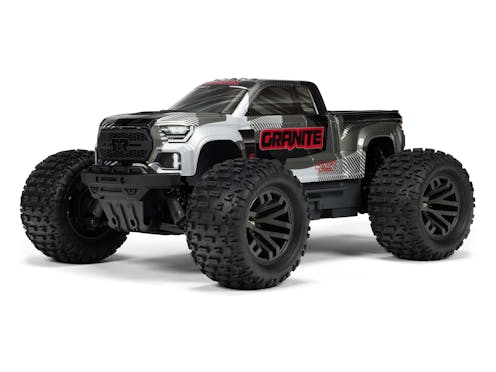#ARA4302V4T3 - ARRMA 1/10 GRANITE 223S DSC 4X4 RTR BRUSHLESS MONSTER TRUCK - GUN METAL