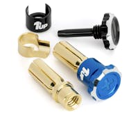 #1U-190451 - 1UP LOCKDOWN BULLET PLUGS - 5MM -DARK BLUE | BLACK