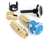 #1U-190452 - 1UP LOCKDOWN BULLET PLUGS - 5MM - LIGHT BLUE | BLACK