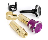 #1U-190453 - 1UP LOCKDOWN BULLET PLUGS - 5MM - PURPLE | BLACK