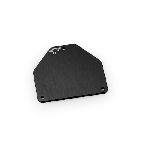 #JC5191-2 - JConcepts RC10B7 Aluminum Servo Weight Plate (6g) - Black