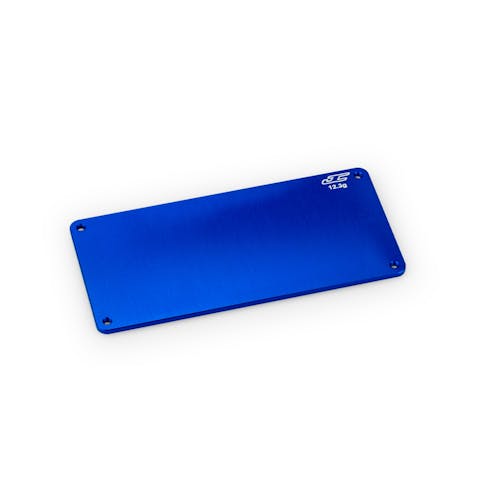 #JC5193-1 - JConcepts RC10B7 Aluminum Electronics Plate 12.3g - Blue