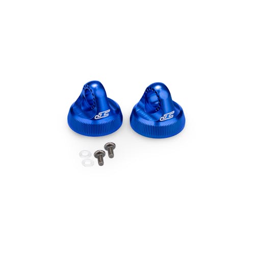 #JC2701-1 - JConcepts - Fin 13mm Shock Cap - Blue