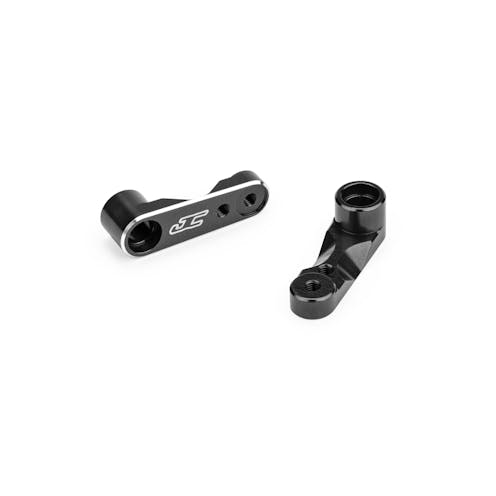 #JC5188-2 - JConcepts RC10B7 Alloy Steering Bell Cranks Fits JC5209 Blk