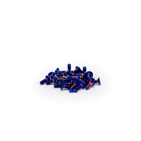 #JC5139-1 - JConcepts RC10B7/D Titanium Screw Set Lower Blue