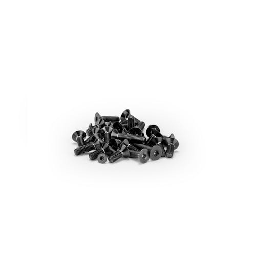#JC5139-2 - JConcepts RC10B7/D Titanium Screw Set Lower Black