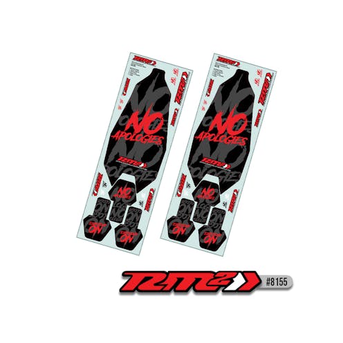 #JC8155 - JConcepts RM2 - No Apologies RC10B7/RC10B7D Chassis Skin 2pc