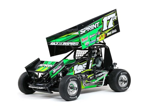 #LOS-1387T2 - LOSI 1/10 22S SPRINT RTR - GREEN
