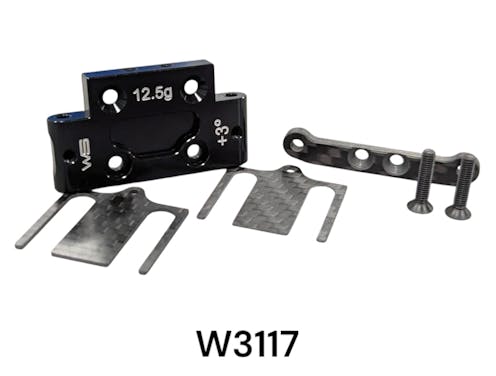 #W3117 - Willspeed Xray XB2 Aluminium 3° Front Bulkhead - ARC