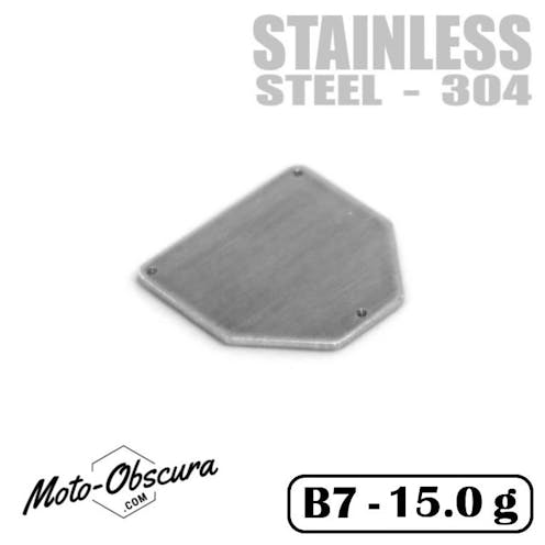 #MO16101-S - Moto-Obscura steel servo weight plate - 15g (Associated B7 or B7D)