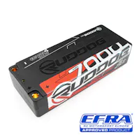 #RP-0799 - RUDDOG Racing 7000mAh 150C/75C 7.6V 113mm Mid Short Stick Pack LiPo-HV Battery