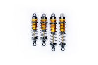 #KOS04901 - KOSWORK BIG BORE 12MM 1:10 BUGGY SHOCK SET (F&R) (4) GOLD/BLACK